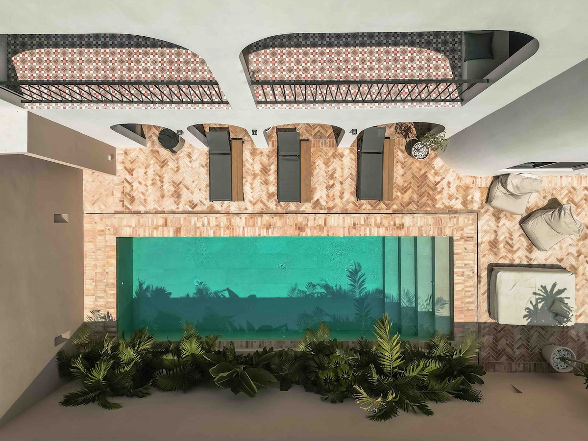 Casa Tabarka espacios de vida de diseño moderno rodeados de naturaleza tropical selvática