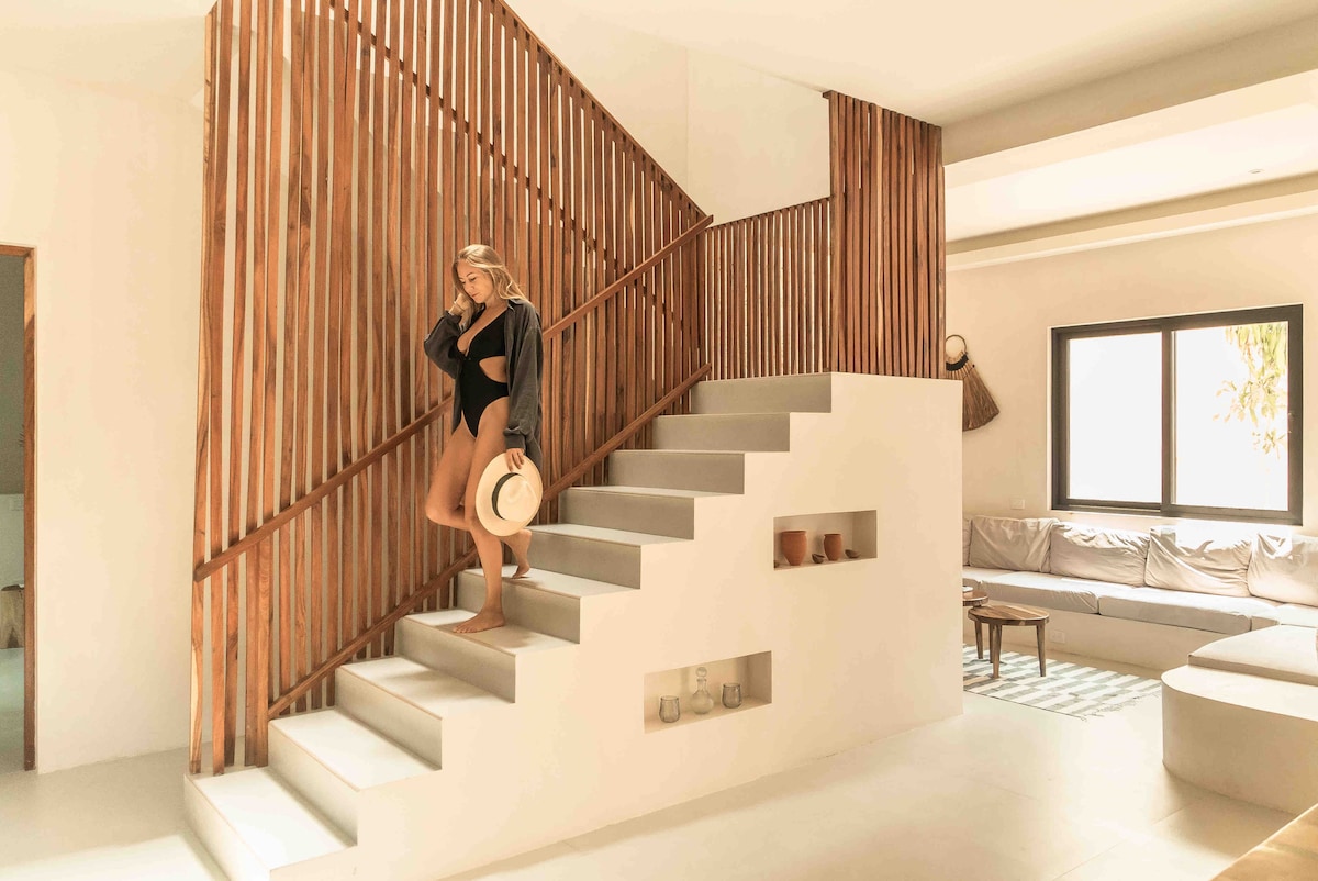 Casa Tabarka interiores de diseño completamente amueblados con aire acondicionado